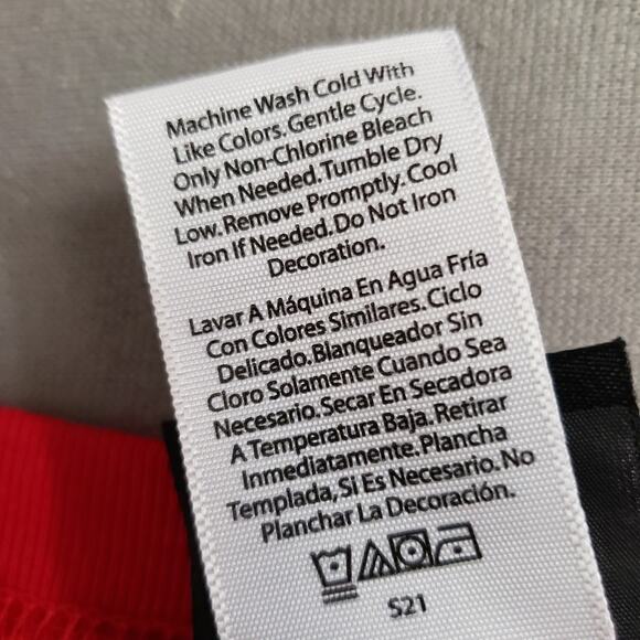 DISNEY Mickey Mouse Holiday Sweatshirt XXL Red‎ Pullover Minnie & Mickey Plus - Picture 6 of 9